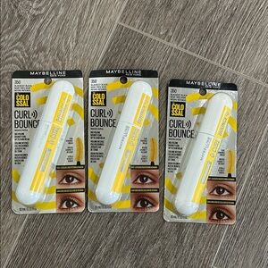3X Maybelline Colossal Curl Bounce Mascara